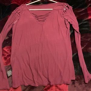 Purple long sleeve
